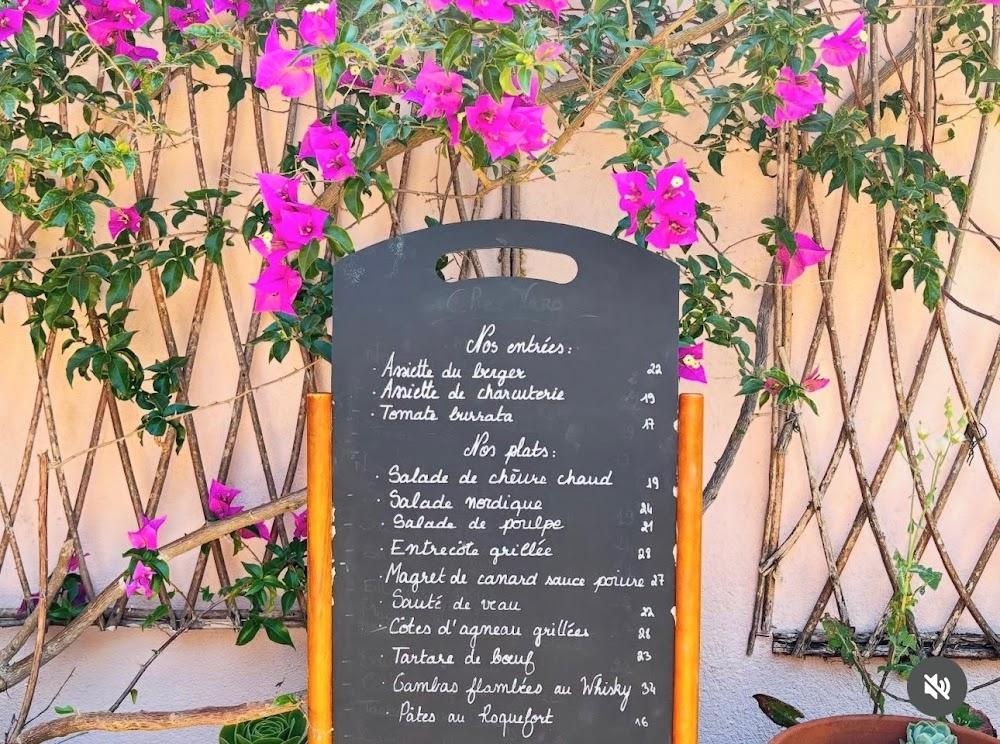 Resto' Chez Véro - Menu Image 1
